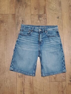 American Eagle Outfitters Men's Light Wash Denim Jean Shorts